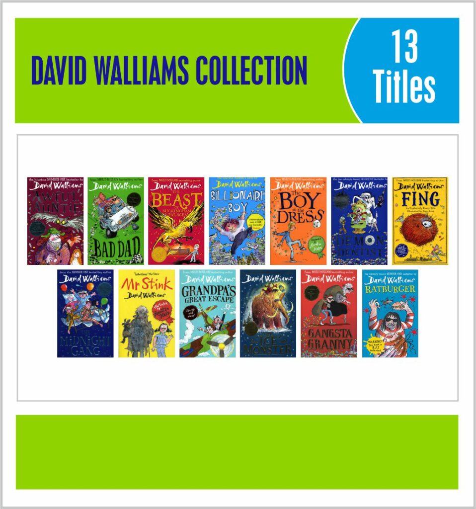 Collection: David Walliams -13 Books - Laburnum House Educational