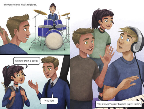 Off Beat! (Graphic Reluctant Reader) - Image 3