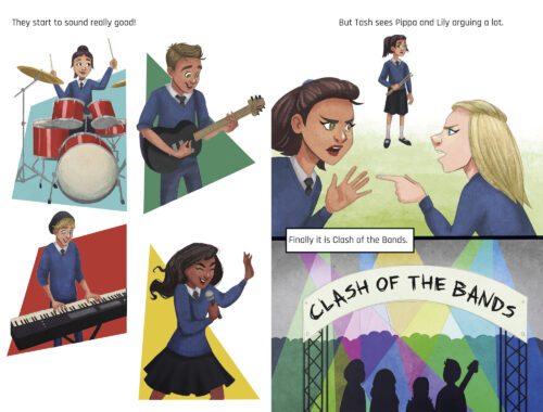 Off Beat! (Graphic Reluctant Reader) - Image 2