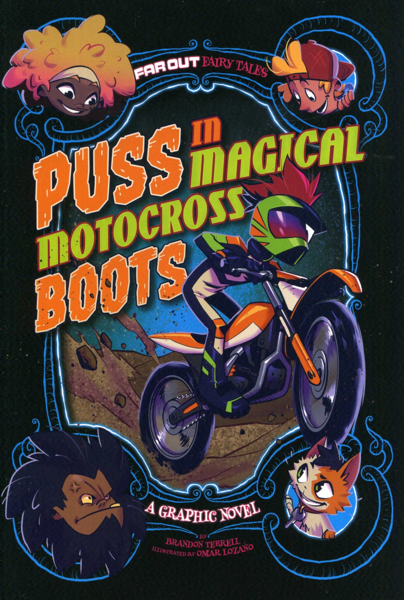Puss In Magical Motocross Boots - Laburnum House Educational