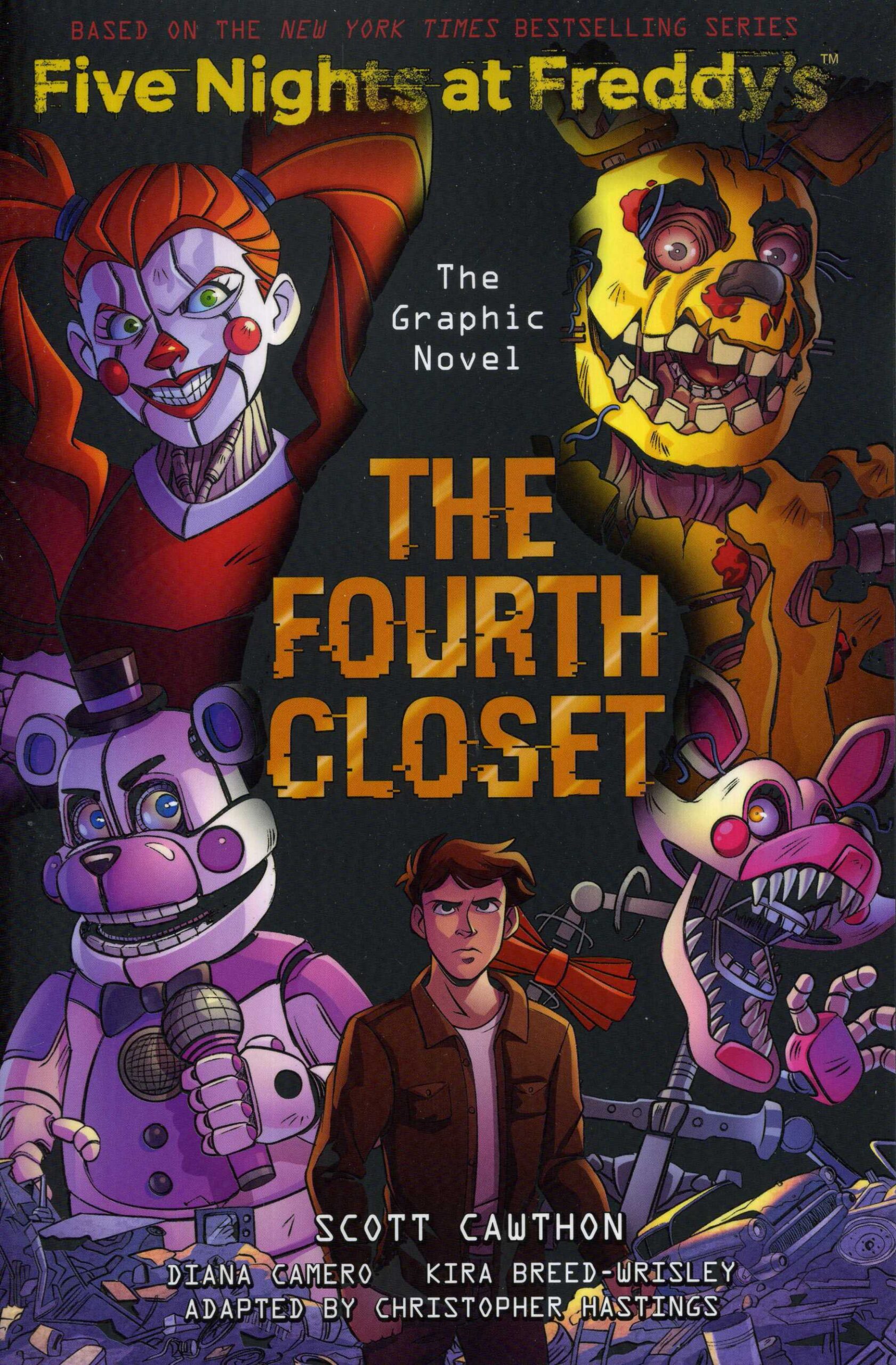 Five Nights At Freddy S The Fourth Closet Graphic Novel Laburnum