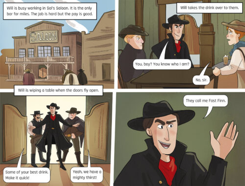 Wild Western Will (Graphic Reluctant Reader) - Image 2