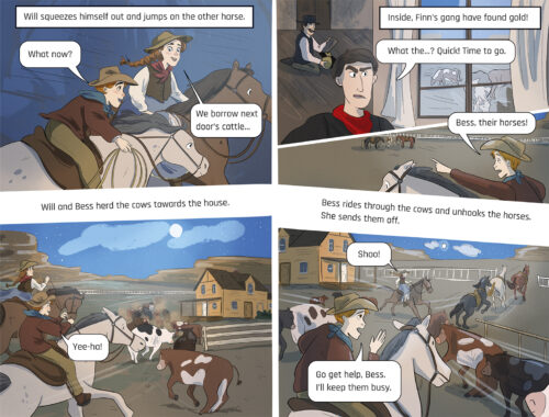 Wild Western Will (Graphic Reluctant Reader) - Image 3