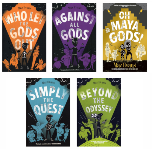 Who Let The Gods Out? Maz Evans | 5 Books