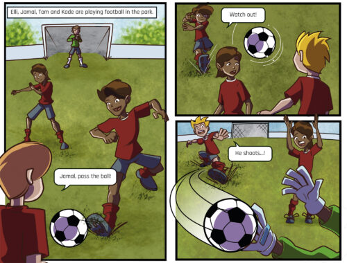 Out Of Line (Graphic Reluctant Reader) - Image 4