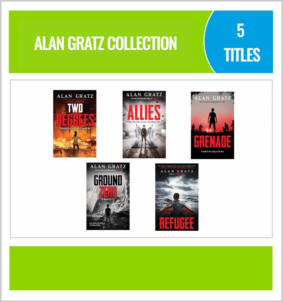 Collection Alan Gratz 5 Books Laburnum House Educational