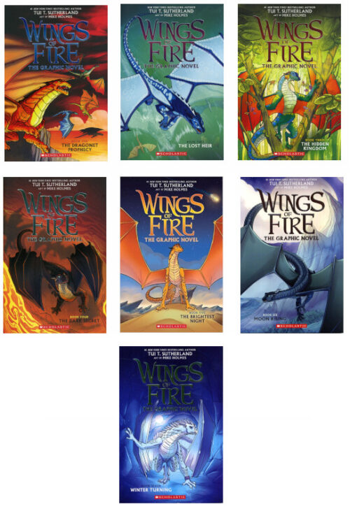 Wings of Fire Graphic Novels Collection | 7 Books