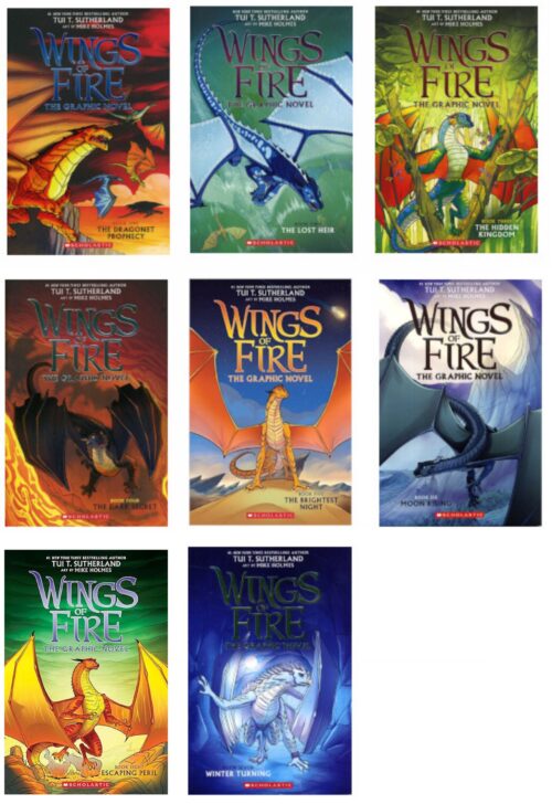 Wings of Fire Graphic Novels Collection | 8 Books