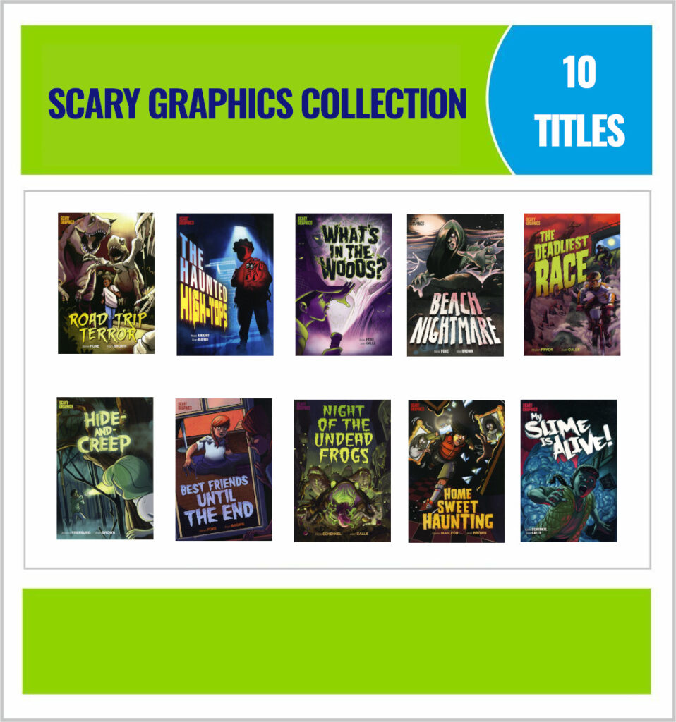 Scary Graphics Collection | 10 Books - Laburnum House Educational