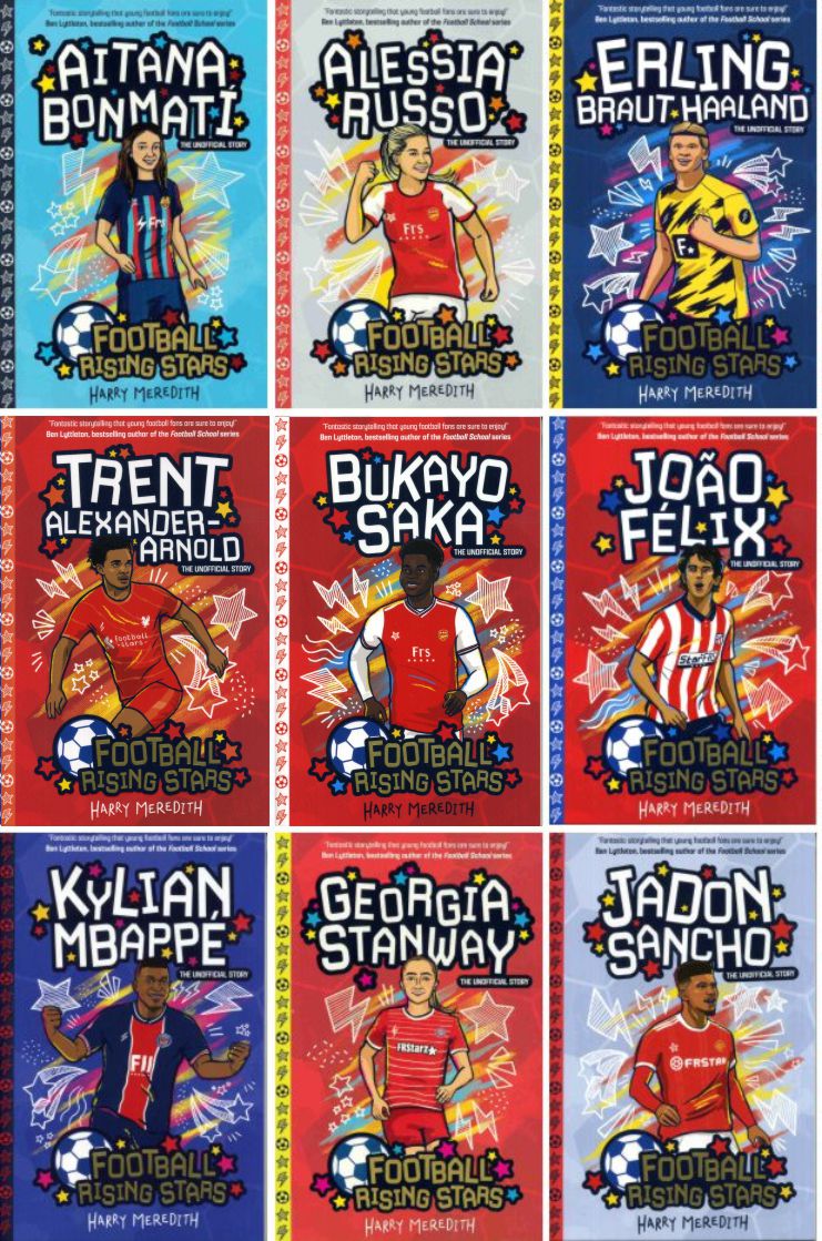 Football Rising Stars Collection | 12 Books