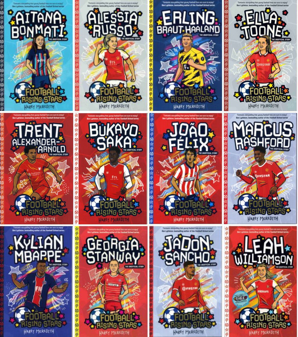 Football Rising Stars Collection | 12 Books - Image 2