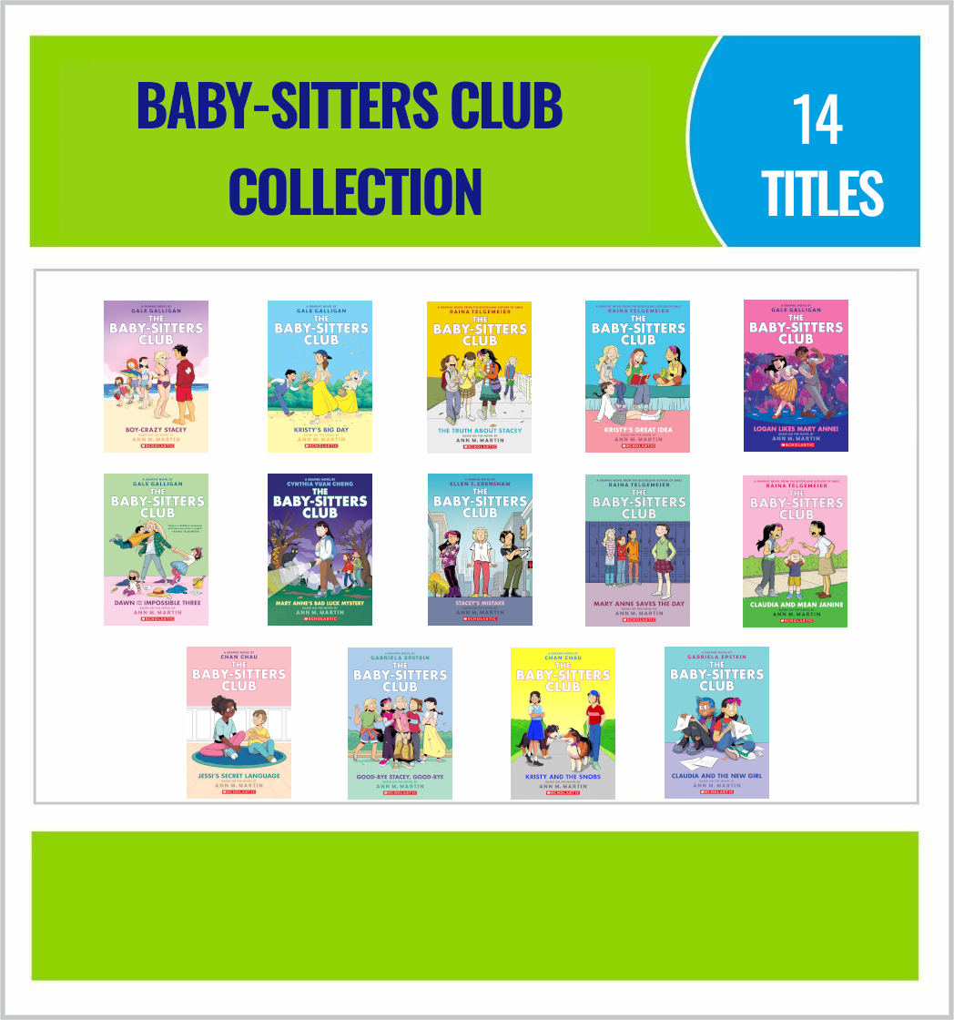 Collection: Baby-Sitters Club | 14 Books - Laburnum House Educational