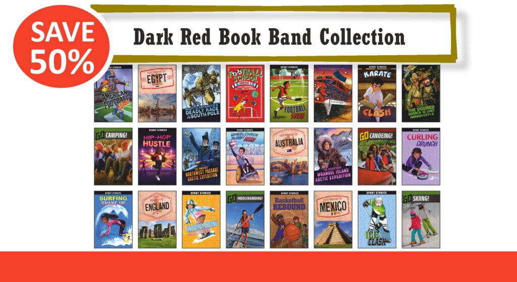 Dark Red Book Band Collection 24 Books Laburnum House Educational