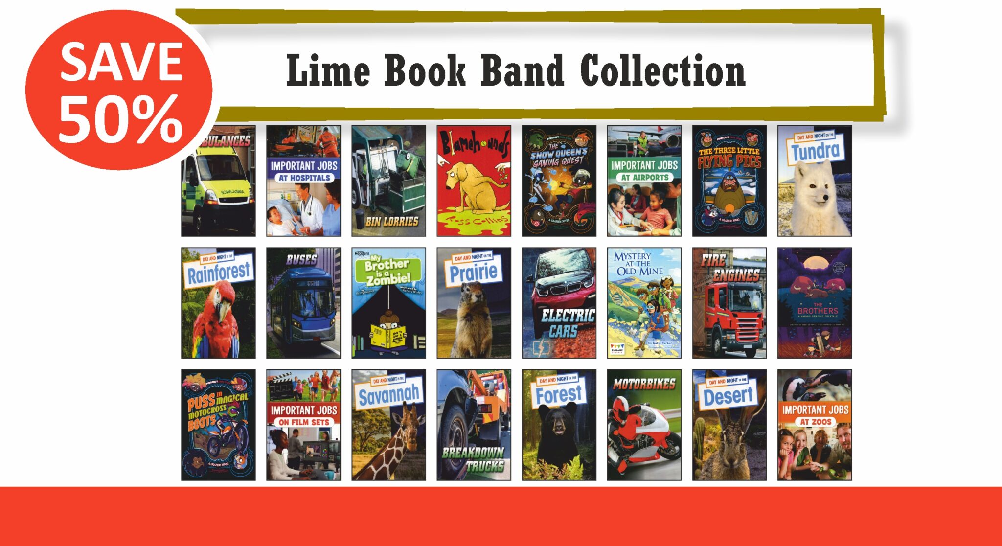 Book Band Collection Lime 2024/2025 - Laburnum House Educational