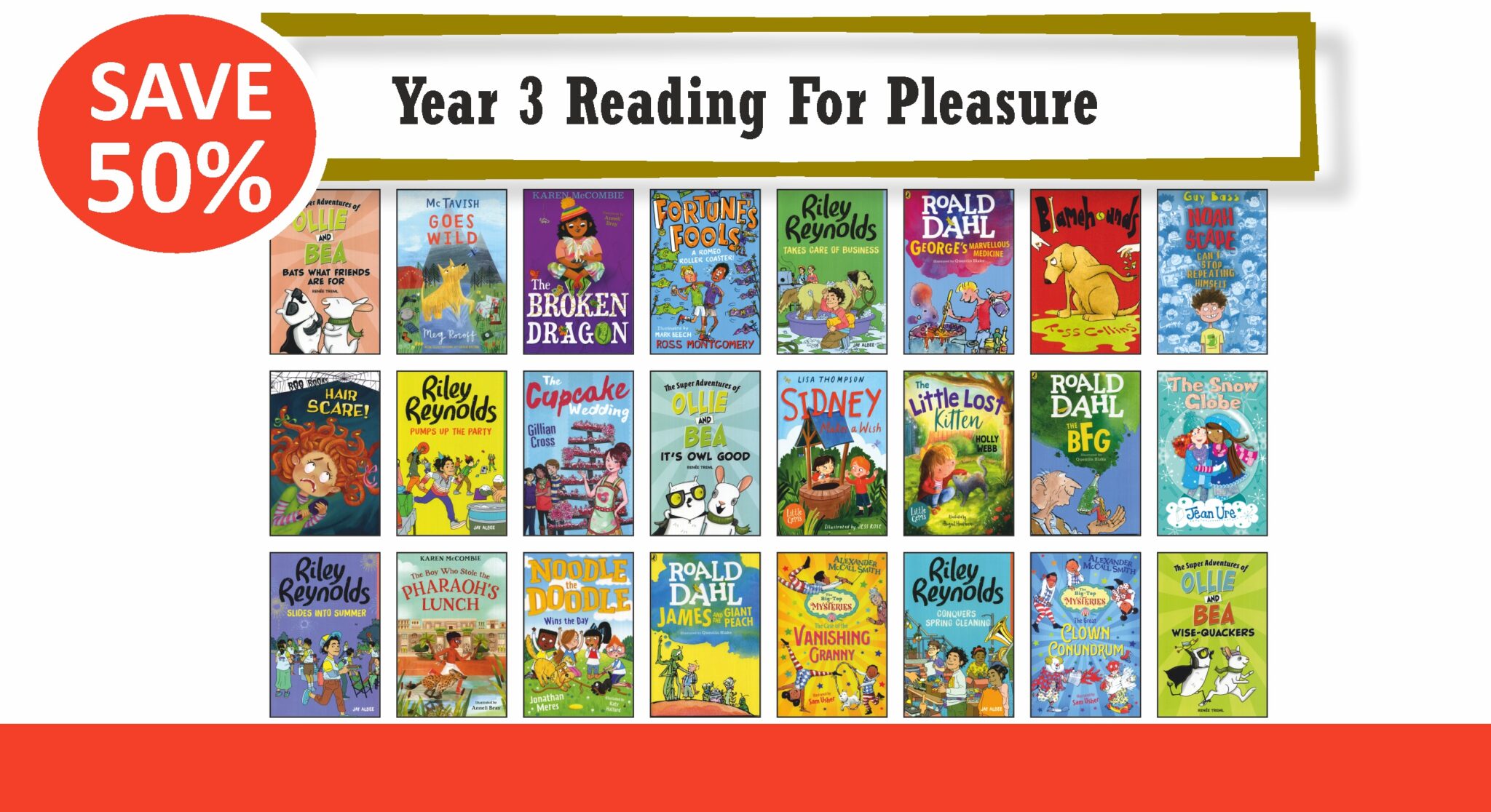 Year 3 Reading For Pleasure Collection | 30 Books - Laburnum House ...