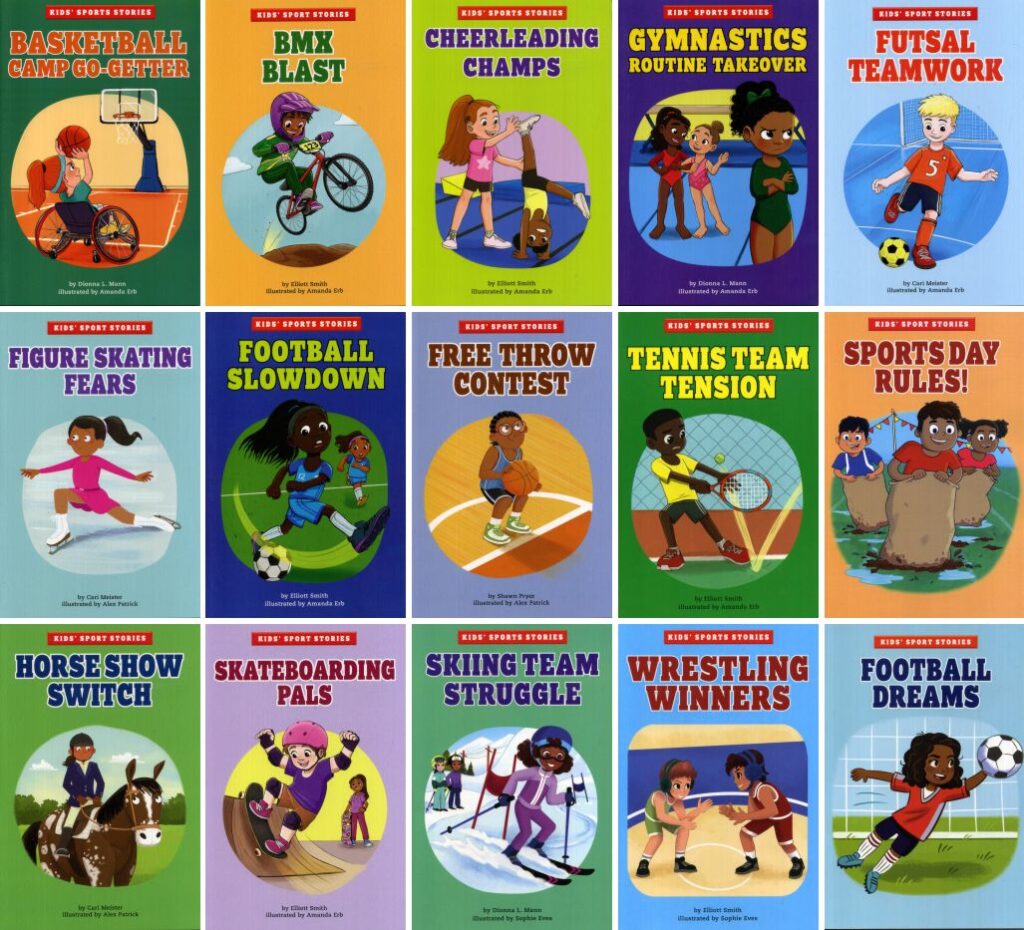 Sports Program Books Kids’ Sport Stories Collection | 15 Books - Laburnum House Educational