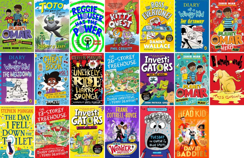 Middle Years UKS2 Humour Collection | 20 Books - Laburnum House Educational