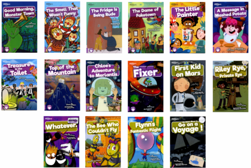 Booklife Readers Purple and Gold Book Band Collection | 16 Books - Image 2