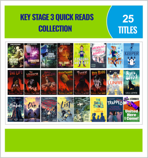 Key Stage 3 Quick Reads Collection| 25 Books