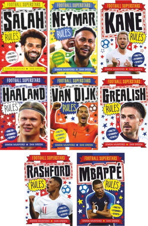 Football Superstars Collection| 8 Books