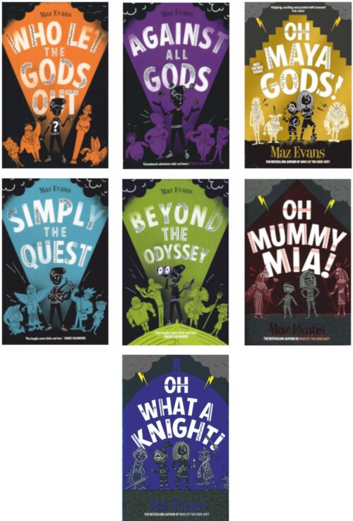 Who Let The Gods Out? Maz Evans | 7 Books