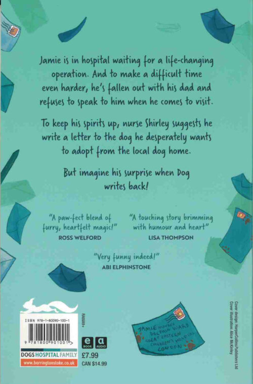 Letters To A Dog back cover