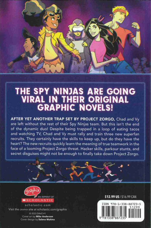 Spy Ninjas New Recruits Back Cover