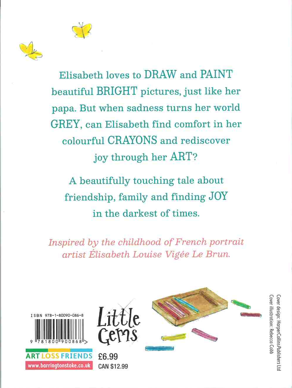 Elisabeth And The Box Of Colours back page
