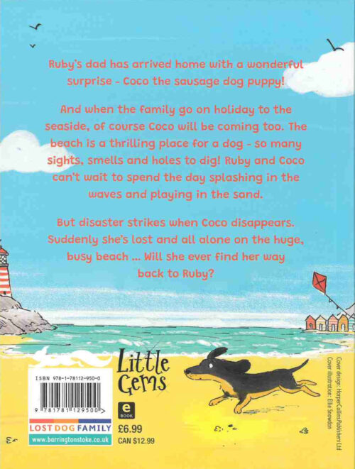 The Beach Puppy back cover