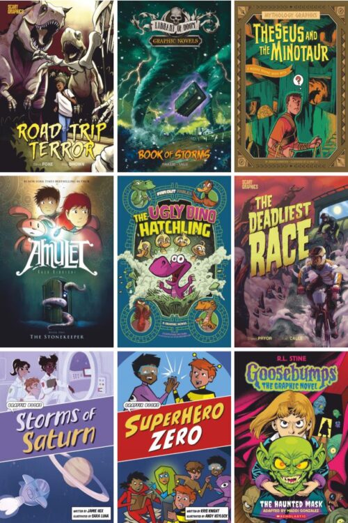 AR Middle Years 1.8 - 2.4 Graphic Novels Collection | 31 Books