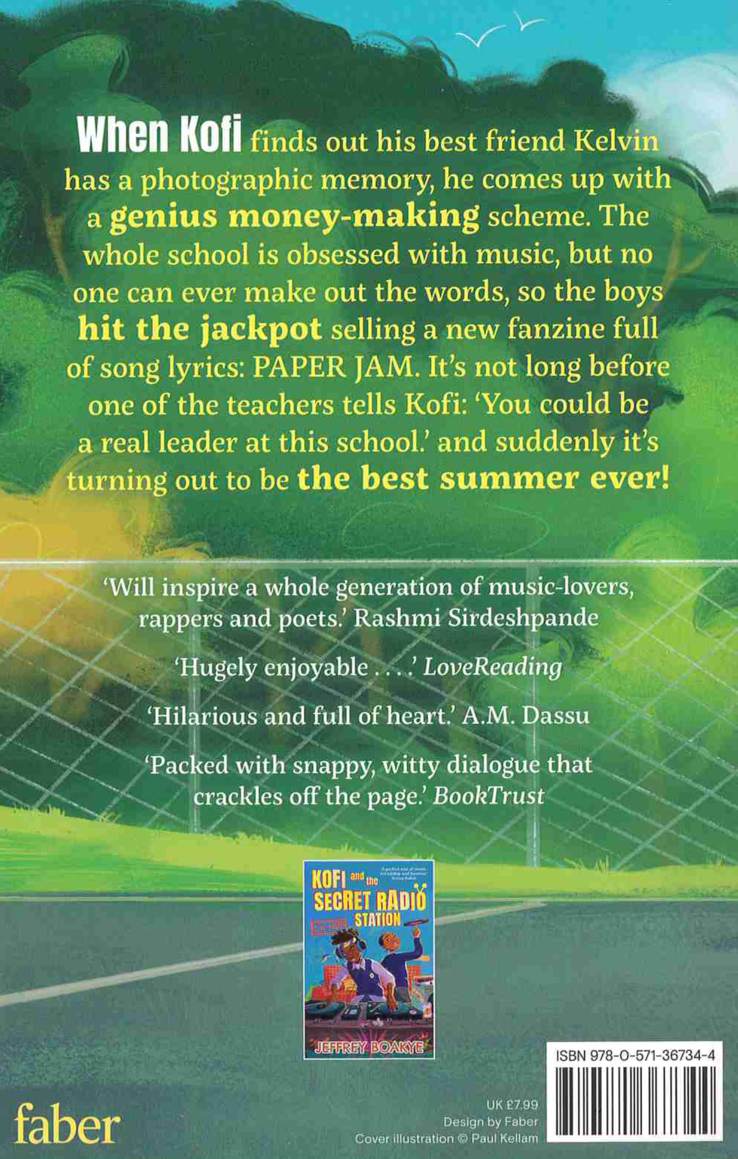 Kofi And The Rap Battle back cover