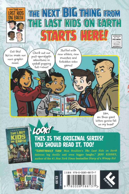 Last Comics back cover