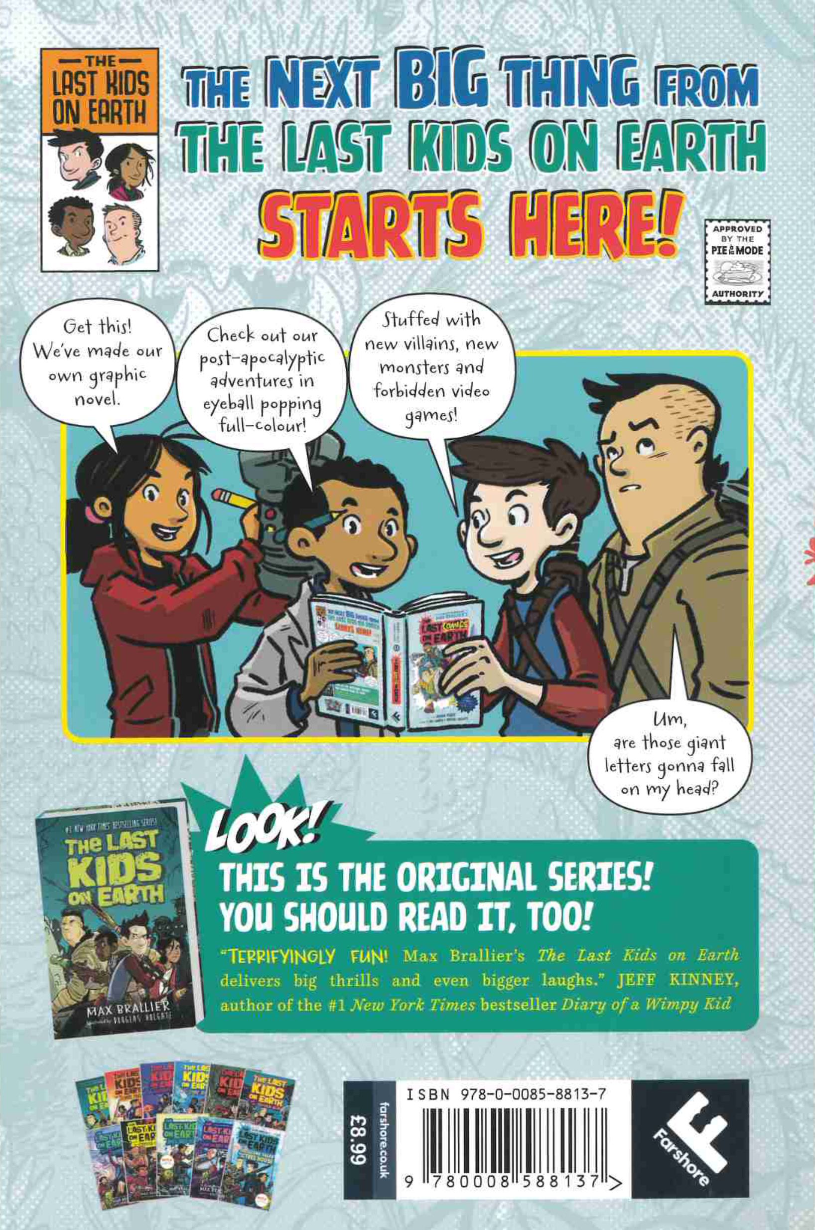 Last Comics back cover