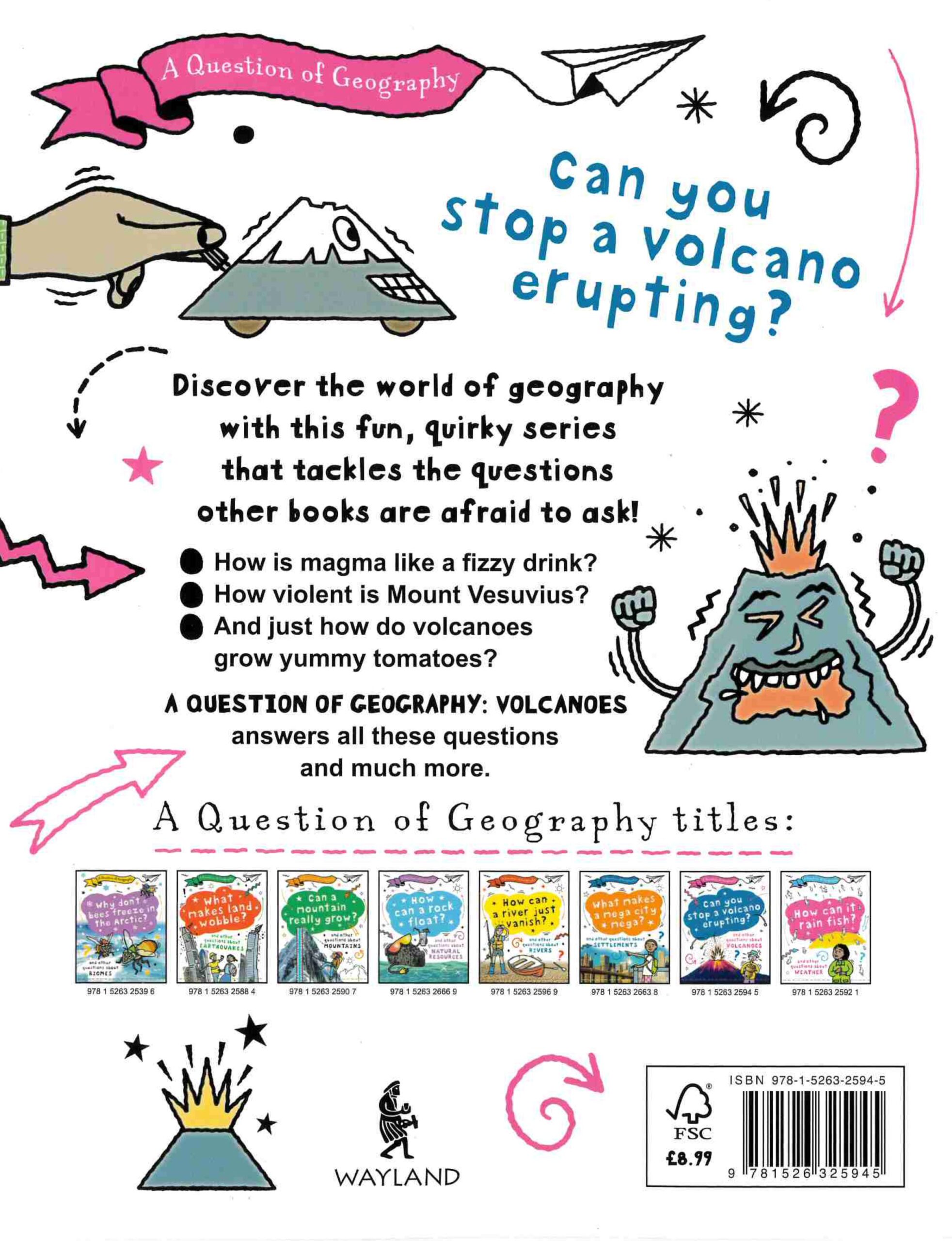 Can You Stop A Volcano Erupting back cover