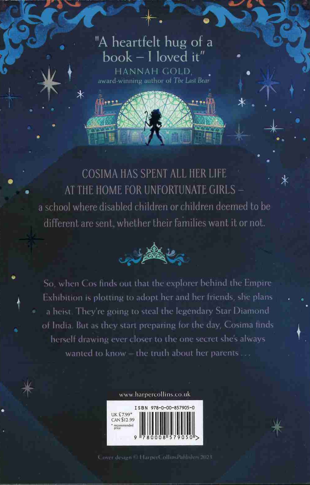 Cosima Unfortunate back page