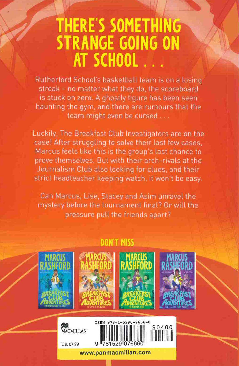 ghoul in the school back cover