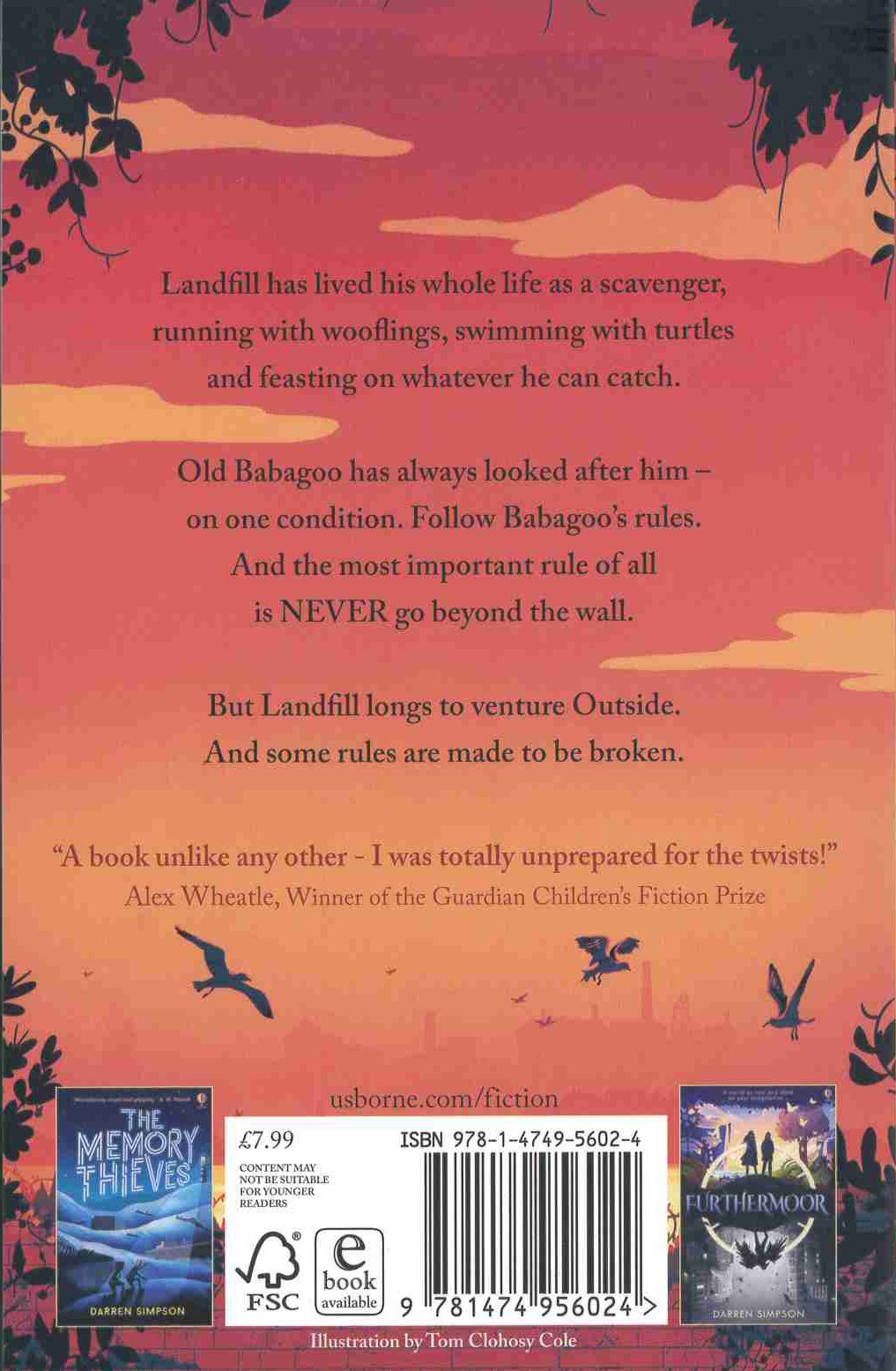 Scavengers Back Cover