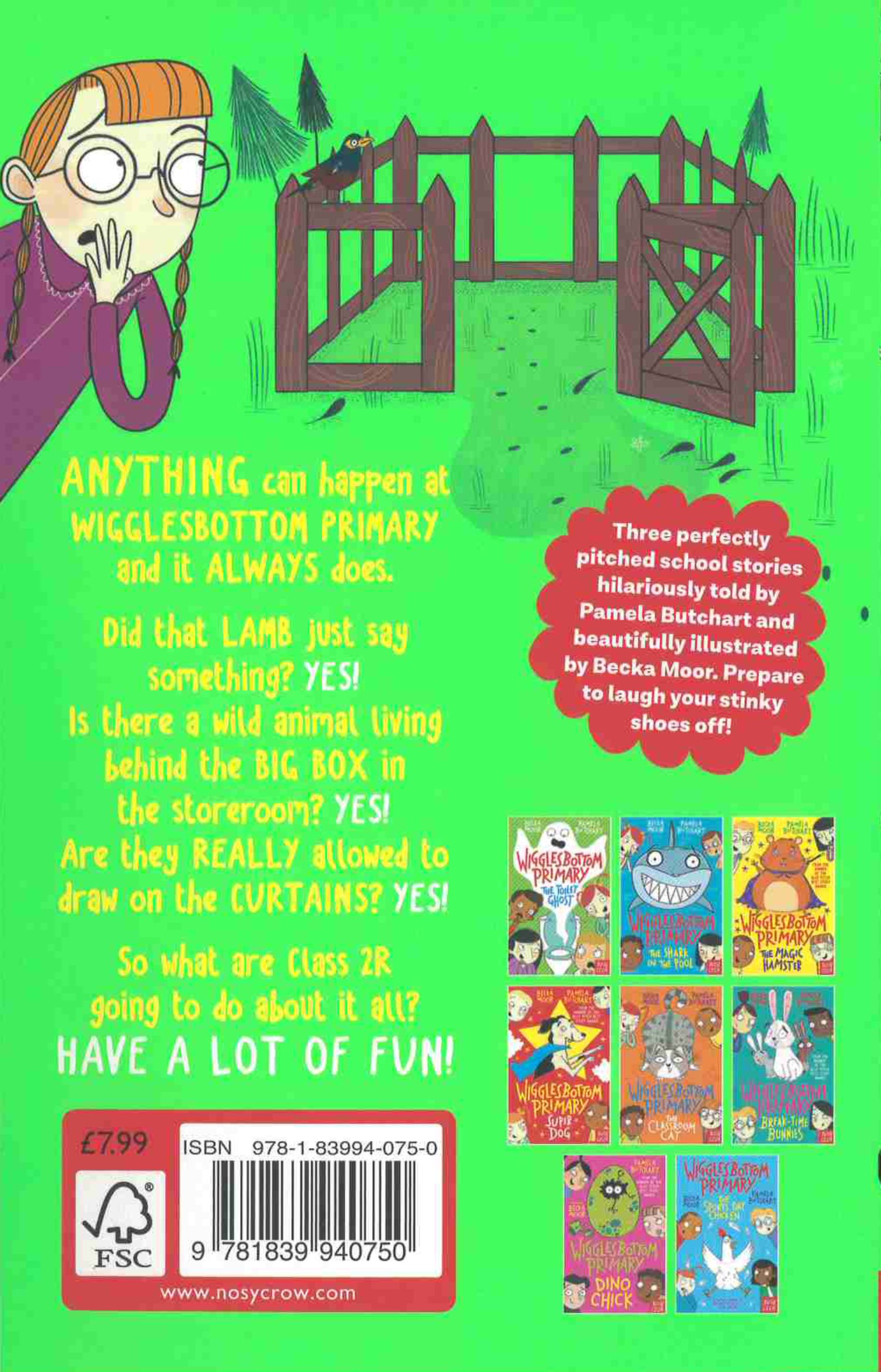 The Talking Lamb back cover