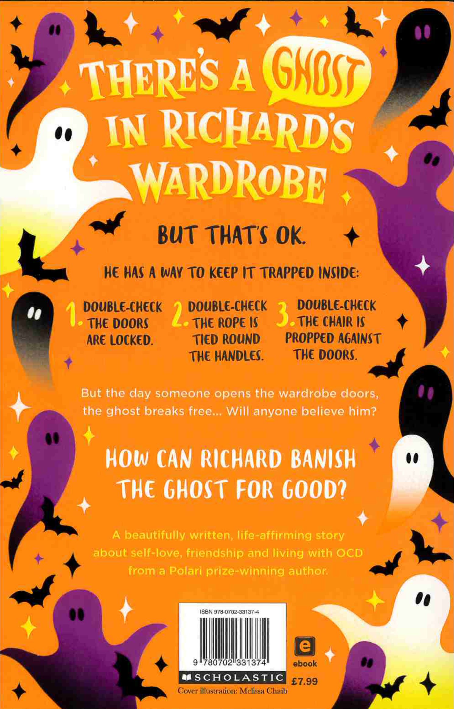 The Boy Who Cried Ghost back cover