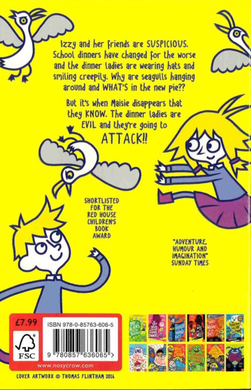 Attack Of The Demon Dinner Ladies book back cover