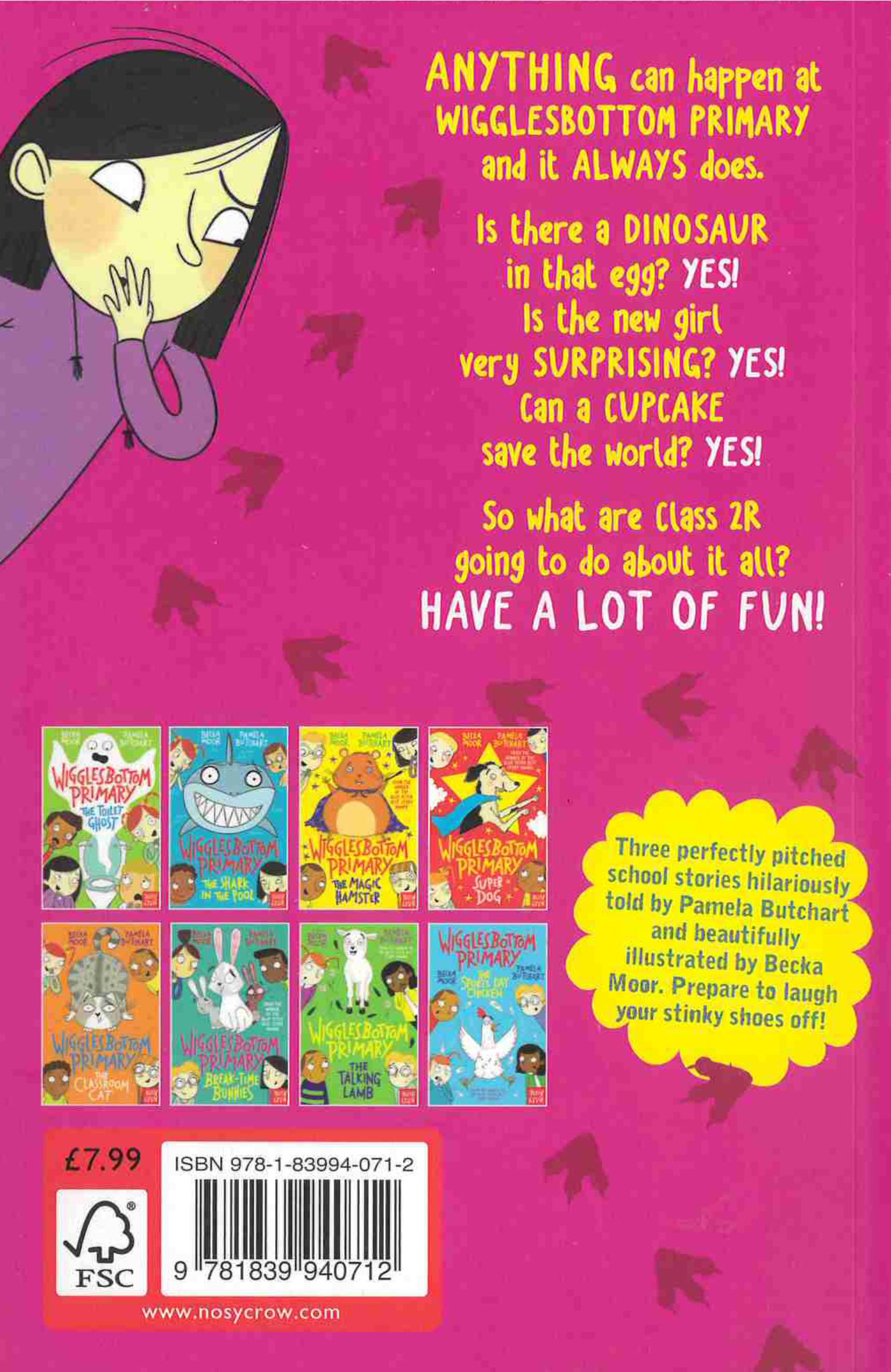 Dino Chick Back Cover