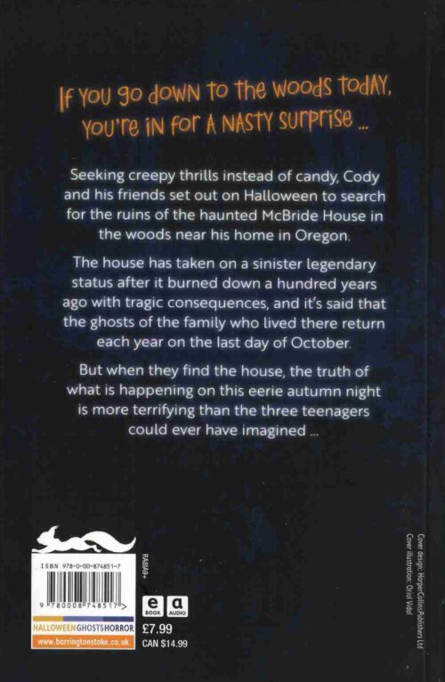 The Last Day Of October back cover
