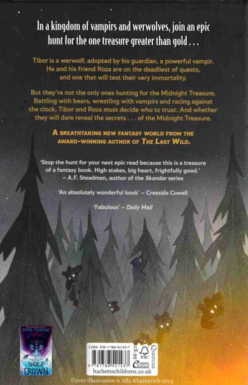 Midnight Treasure back cover