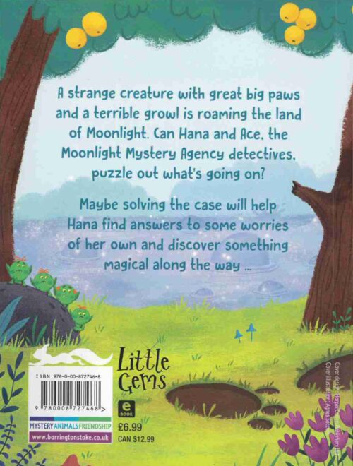 Puzzling Paw Prints back Cover