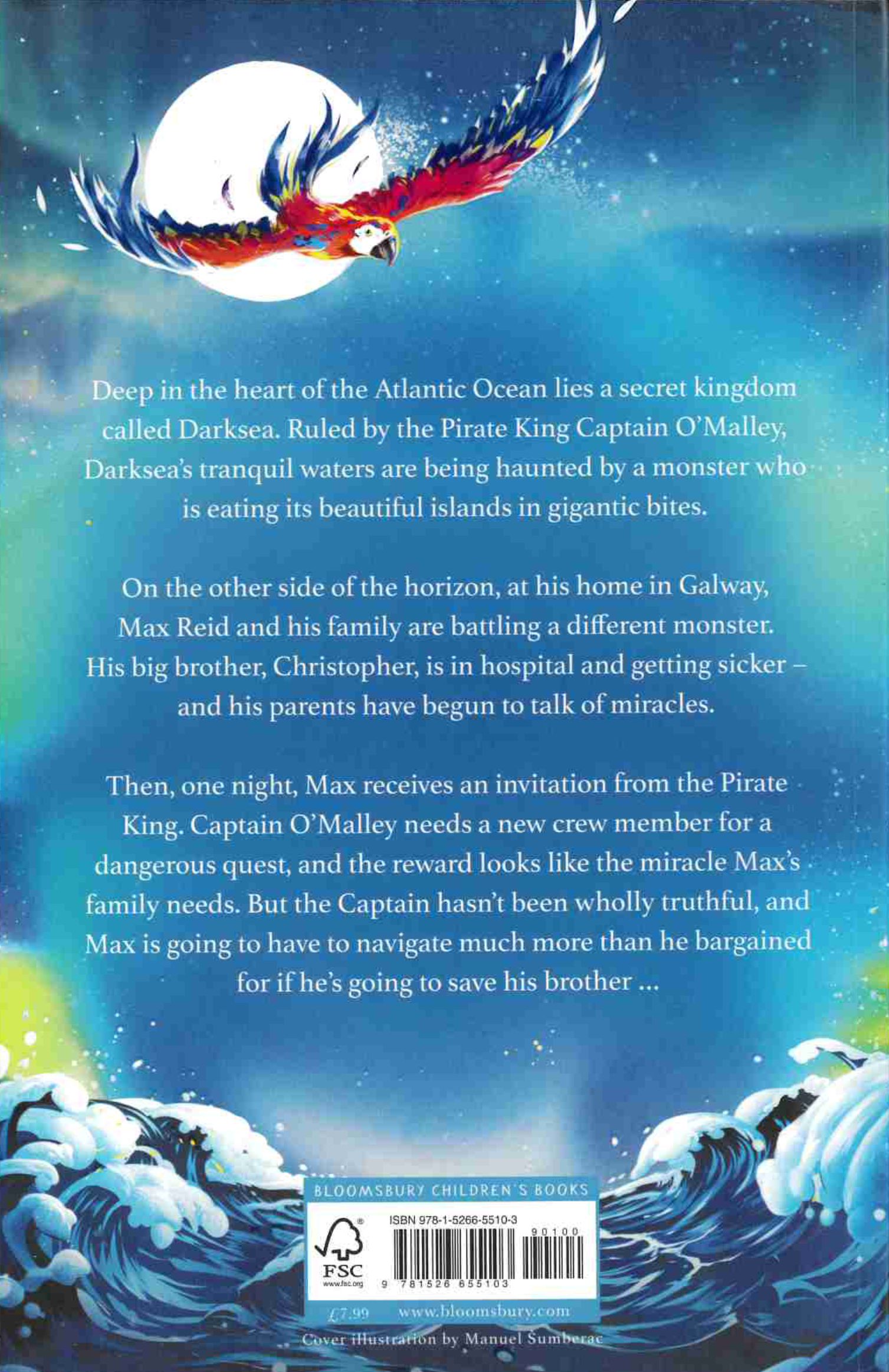 Pirates Of Darksea back cover