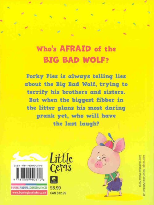 Porky Pies back cover
