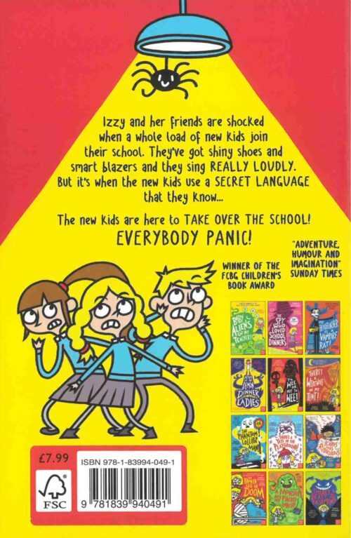 The Secret School Invasion back cover