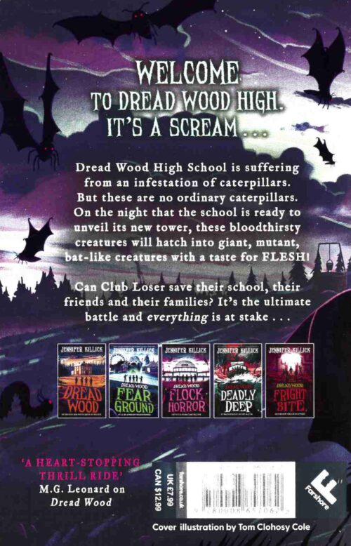 Terror Tower back cover