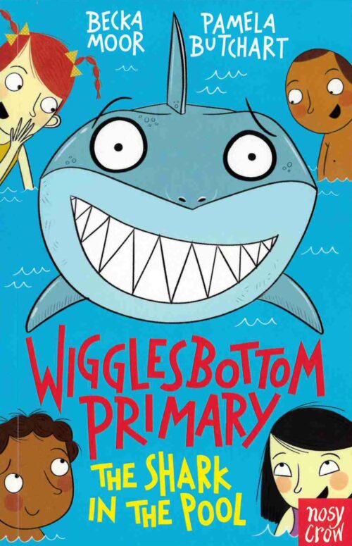 The shark in the pool front cover