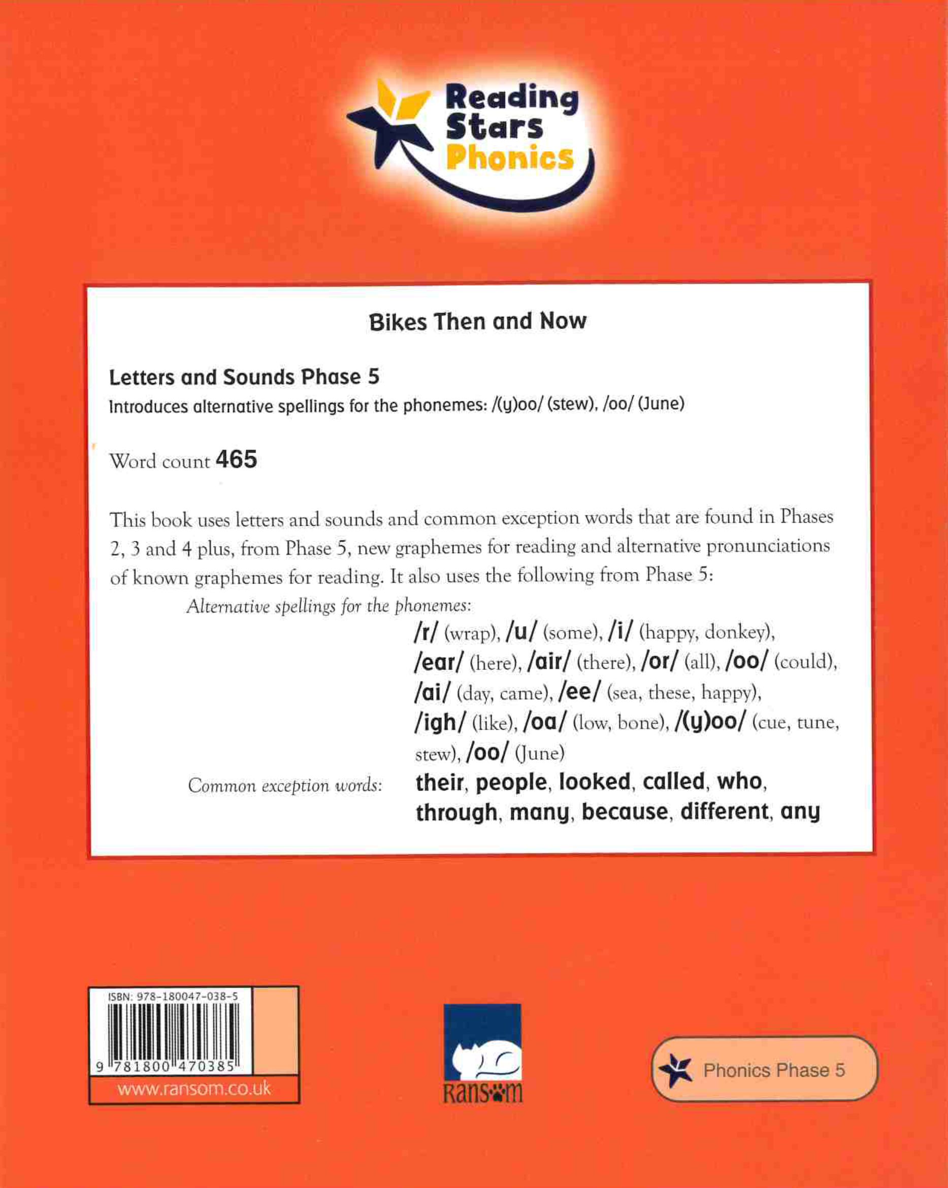Bikes (Back Cover)